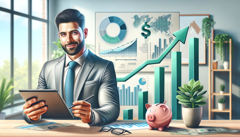 Vendedor de consórcio com a saúde financeira em dia